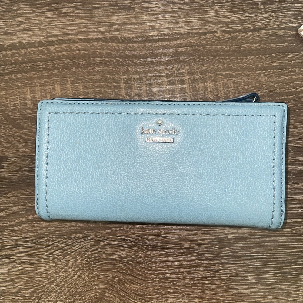Blue Kate spade wallet